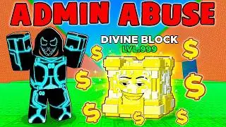 SECRET ADMIN ABUSE in Escape Tsunami For Brainrots!