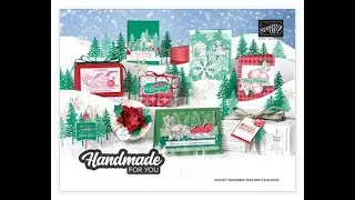 Live Catalogue Walkthrough for Stampin Up's Autumn Winter Catalogue