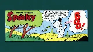 A Harvey Comics 1 Page Story #62 &ndash; The Tuff Little Ghost, Spooky