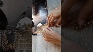 बची हुई लेस से बनाए😱खूबसूरत लटकन🔥#latkan #latkandesign #latkanmaking #readytostitch #diy #shorts