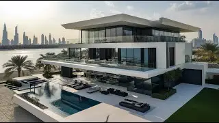 Discover Dubai's STUNNING Palm Jumeirah Luxury Villa | Private Rooftop, Infinity Pool & Show Kitchen