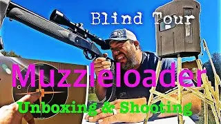 Traditions Muzzleloader Unboxing | Sighting In | Stump 2 Blind Tour