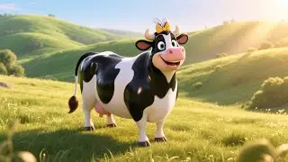 Cow and the Sunny Day ☀️🐮 | Happy Farm Song for Kids | Nursery Rhymes & Children Songs