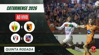 BRUSQUE X SANTA CATARINA - (Lances Joinville x Carlos Renaux) - CATARINENSE 2026
