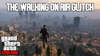 GTA V - The Walking on Air Glitch ( ALTERNATE LOCATIONS )