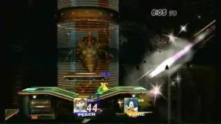 SSBB 84 - Peapo (Peach) vs Kinzer (Sonic)