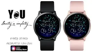 [YoU] Party Stars Watch Face