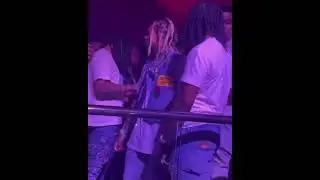 Lil Durk, Booka600, OTF in club Liv Miami dancing partying