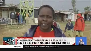 Officers from Kiambu County government nurse injuries after being attacked by armed youth
