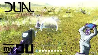 Surface Mining and Pocket Crafting - My Dual Universe Private Server Ep2