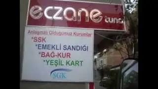 Eczane Tabela &Ouml;rnekleri