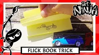 Art Ninja | Flick Book Trick | Animation Tips for Children