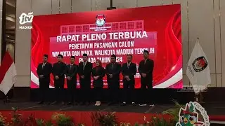 KOTA MADIUN - KPU Tetapkan Maidi - F. Bagus Panuntun Sebagai Walikota - Wakil Walikota Terpilih