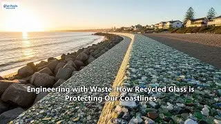 Engineering with Waste: How Recycled Glass is Protecting Our Coastlines