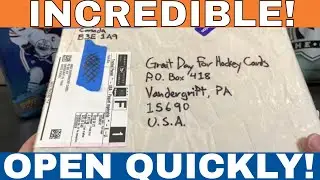 INCREDIBLE PACKAGE! OPEN QUICKLY! Opening Hockey Card Viewer Mail!