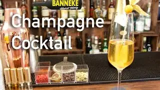 Champagne Cocktail -  Champagner Cocktail selber mixen - Schüttelschule by Banneke