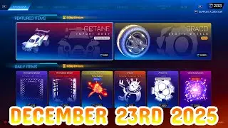 Rocket League ITEM SHOP Daily #414 (23rd December 2025)