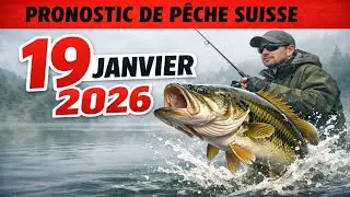 PROGNOSTIC DE P&Ecirc;CHE en Suisse le dix-neuf janvier deux mille vingt-six : Pr&eacute;parez vos lignes, &ccedil;a va