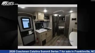 Stunning 2026 Coachmen Catalina Summit Series 7 Travel Trailer RV For Sale in Franklinville, NC