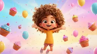 Festa dos Cupcakes Coloridos com a Samy | Música Infantil