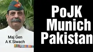 Maj Gen A K Siwach talks to Dr Amjad Ayub Mirza