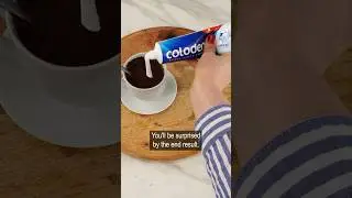Смешайте кофе с зубной пастой 😱 Ваша ванная комната засияет как никогда! #лайфхакдляуборки #уборщ...