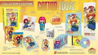Cotton 100% - PlayStation 4 & Nintendo Switch - Trailer - Retail [Strictly Limited Games]
