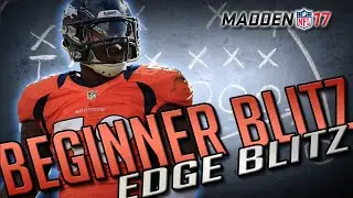 Madden 17 Best Beginner Blitz from Man and Zone