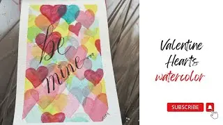 Simple valentine hearts you can use for card making