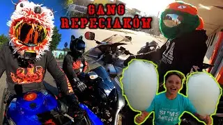 Gang robi ZAMIESZANIE na mieście! 💥 Robimy show na Dzień Dziecka. | Moto vlog Moto Addicts