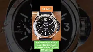 For sale: Panerai Luminor Marina Logo 2008 Box Papers PAM00005 PAM005 PAM 005 Int&rsquo;l Ship