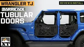 Jeep Wrangler JL Barricade US Flag Tubular Doors With Mirrors Review & Install