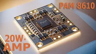 PAM 8610 - AMPLIFICADOR CLASE D 10+10 WATTS. 🎶Excelente potencia y  calidad de Sonido!