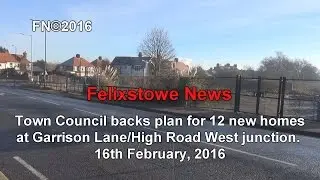New Garrison Lane/High Road W development; 16 Feb 16