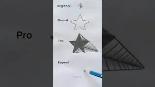 How to draw star🤔😱 #shorts #craft #art #drawing #crafts #satisfying