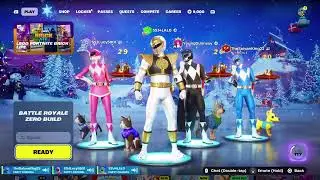 Power Rangers Fortnite: Happy New Year w/ SSJLALO