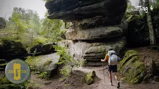 5 Tage Trekking auf dem Forststeig Elbsandstein - Tag 4
