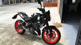 KTM Duke 200 PPF install