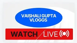 Vaishali Gupta( vloggs) is live!#viralvideo #vlog #livestream #live #youtube #shprts #weeklyvlogger