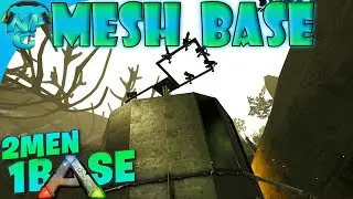 2 Men 1 Base Raid the MESH Base of Valguero! ARK Survival Evolved 2M1B E16