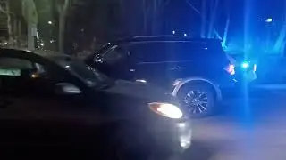 Boston fire department and police respond to motor vehicle accident on  Harvard street