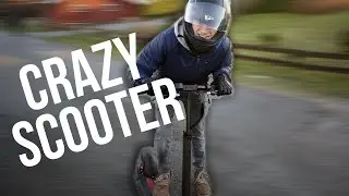 Electric scooter that does OVER 50 KM an hour!