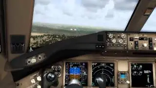 FSX VATSIM: Flying Into Storms! | BIKF (Keflav&iacute;k) ILS CATI 20 Arrival/Landing | PMDG 777-200LR