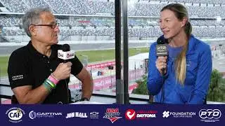 Leanda Cave on Breakfast with Bob at Challenge Daytona