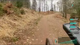 Test incrustations ( Overlay ) donn&eacute;es GPS , mont&eacute;e Wintersberg Alsace