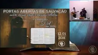 CULTO DE SANTA CEIA - PR&ordm; Marcelo Zampolla AO VIVO