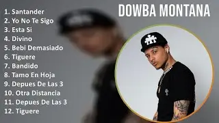 Dowba Montana 2024 MIX Nuevas Canciones - Santander, Yo No Te Sigo, Esta Si, Divino
