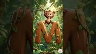 Learn ABC with Animals | A to Z Alphabet Song for Kids | 3D Baby Cartoon