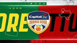 Oregon vs Texas Tech Orange Bowl | CFP Prediction | EA Sports College Football 26