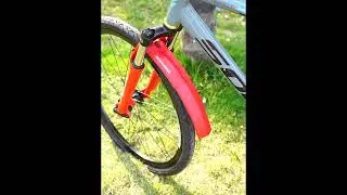 JSHOU BIKE MTB Fender Set Stable Front Mudguard Adjustable Rear Aileron Widened